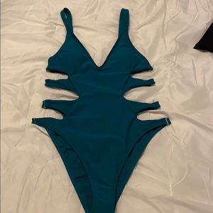 One piece bathing suit